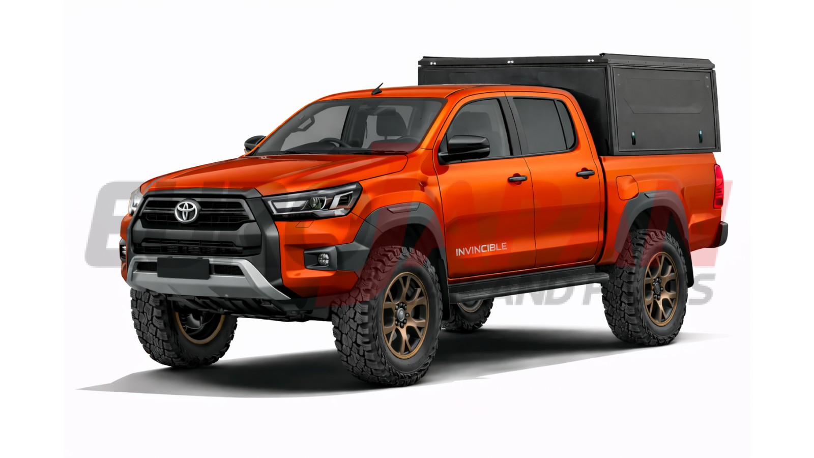 ModCap Worker - Toyota Hilux 2016+ - Extra Cabine - Alu-Cab